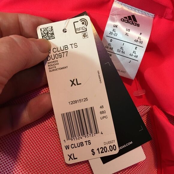 Adidas Club track  jacket  XL - Picture 7 of 8